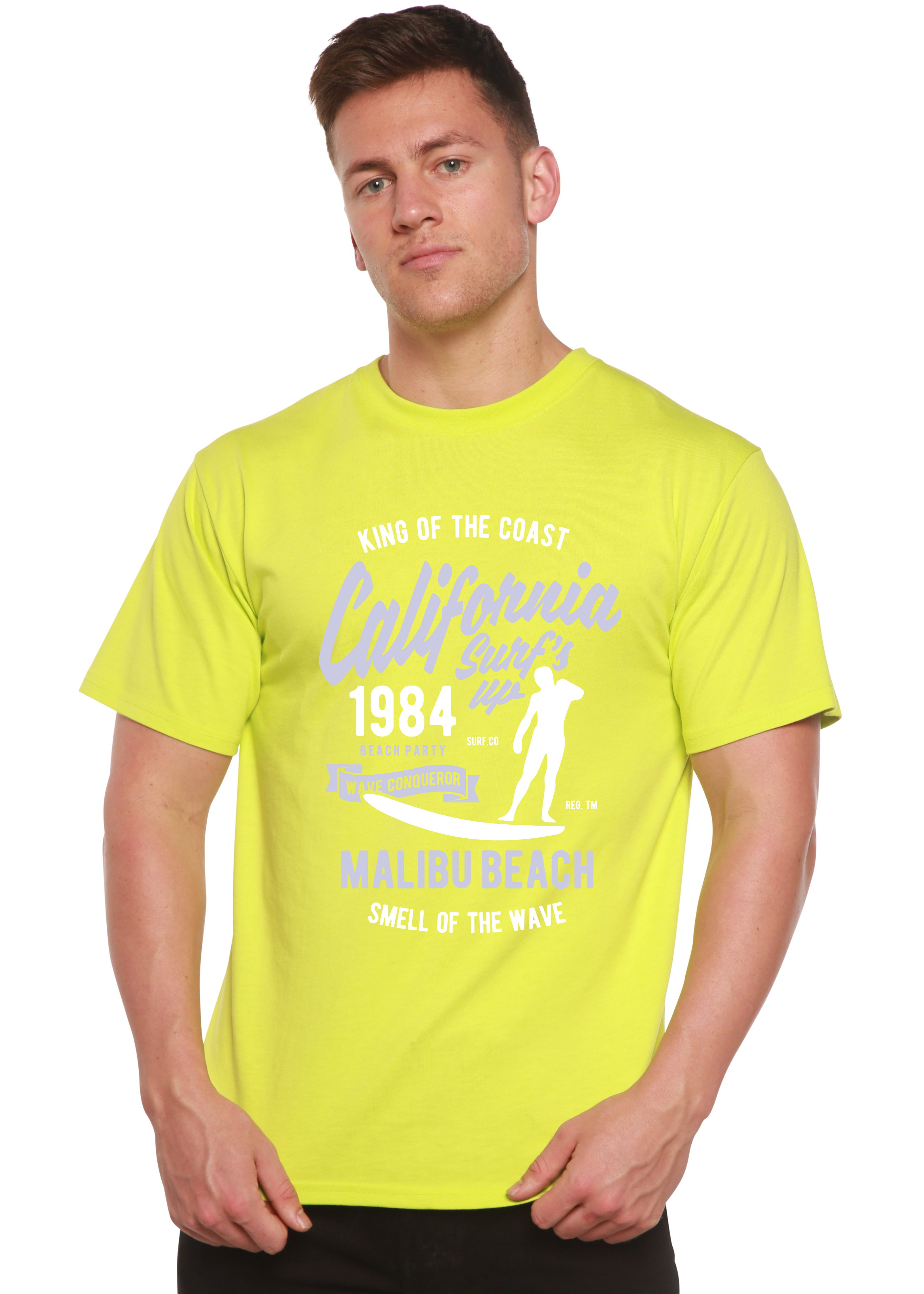 California 1984 Spun Bamboo® Men's Bamboo Viscose/Organic Cotton Short Sleeve Graphic T-Shirt