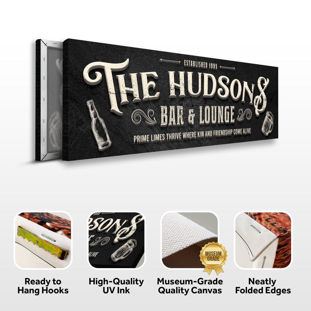 Custom Bar & Lounge Sign II