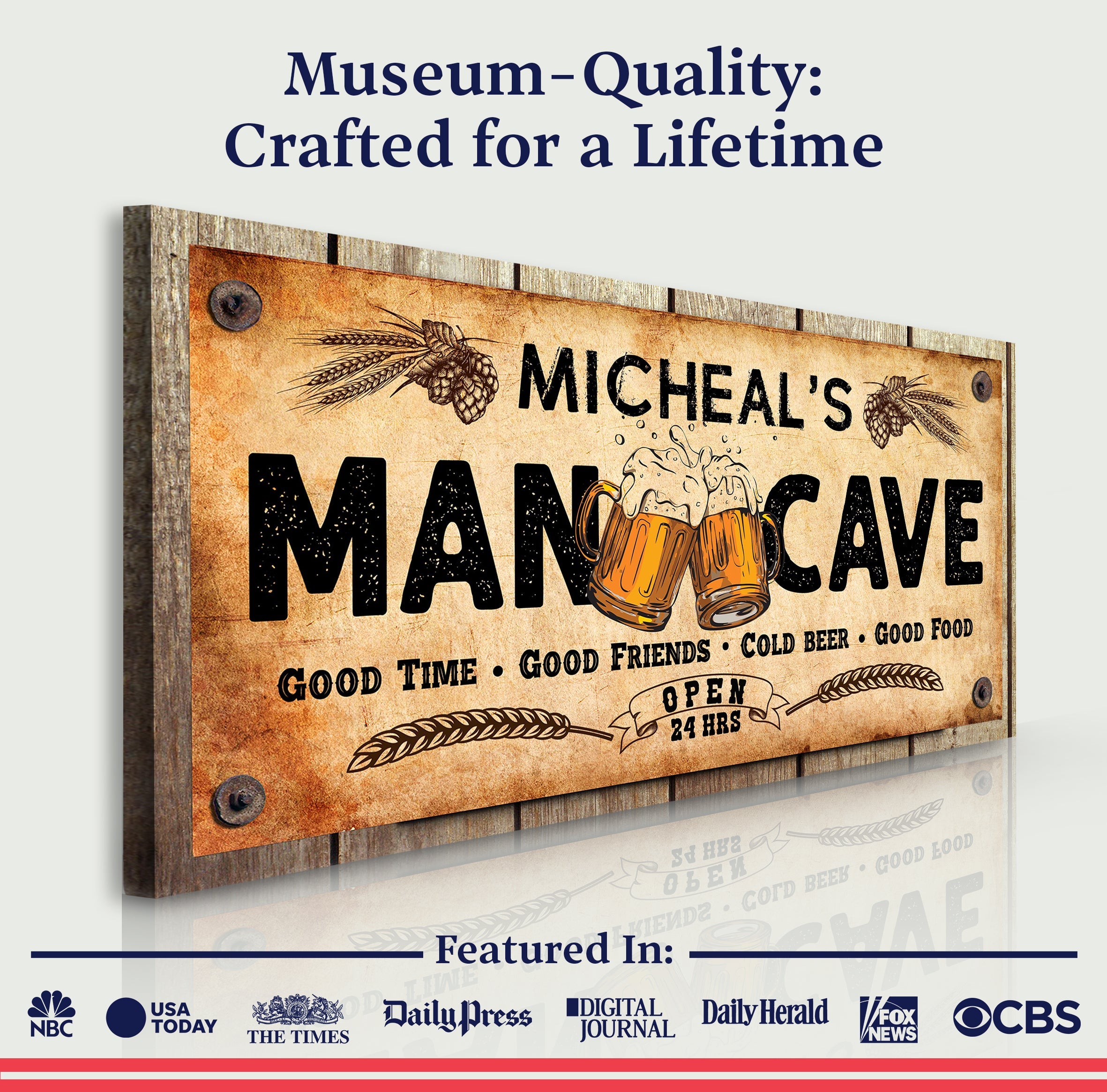 Man Cave Sign IV