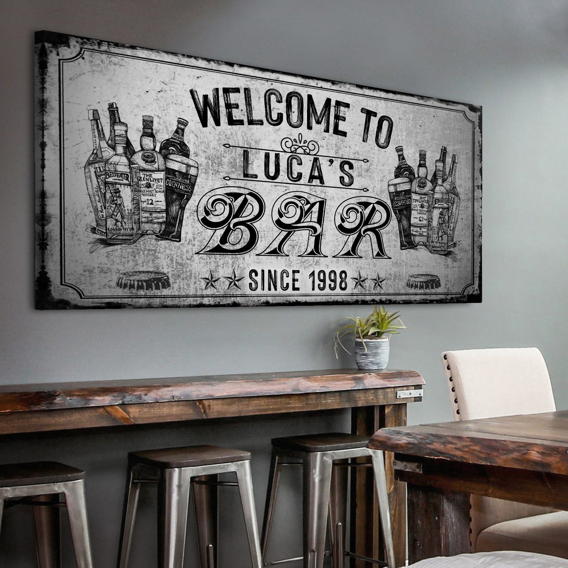Bar Sign VI
