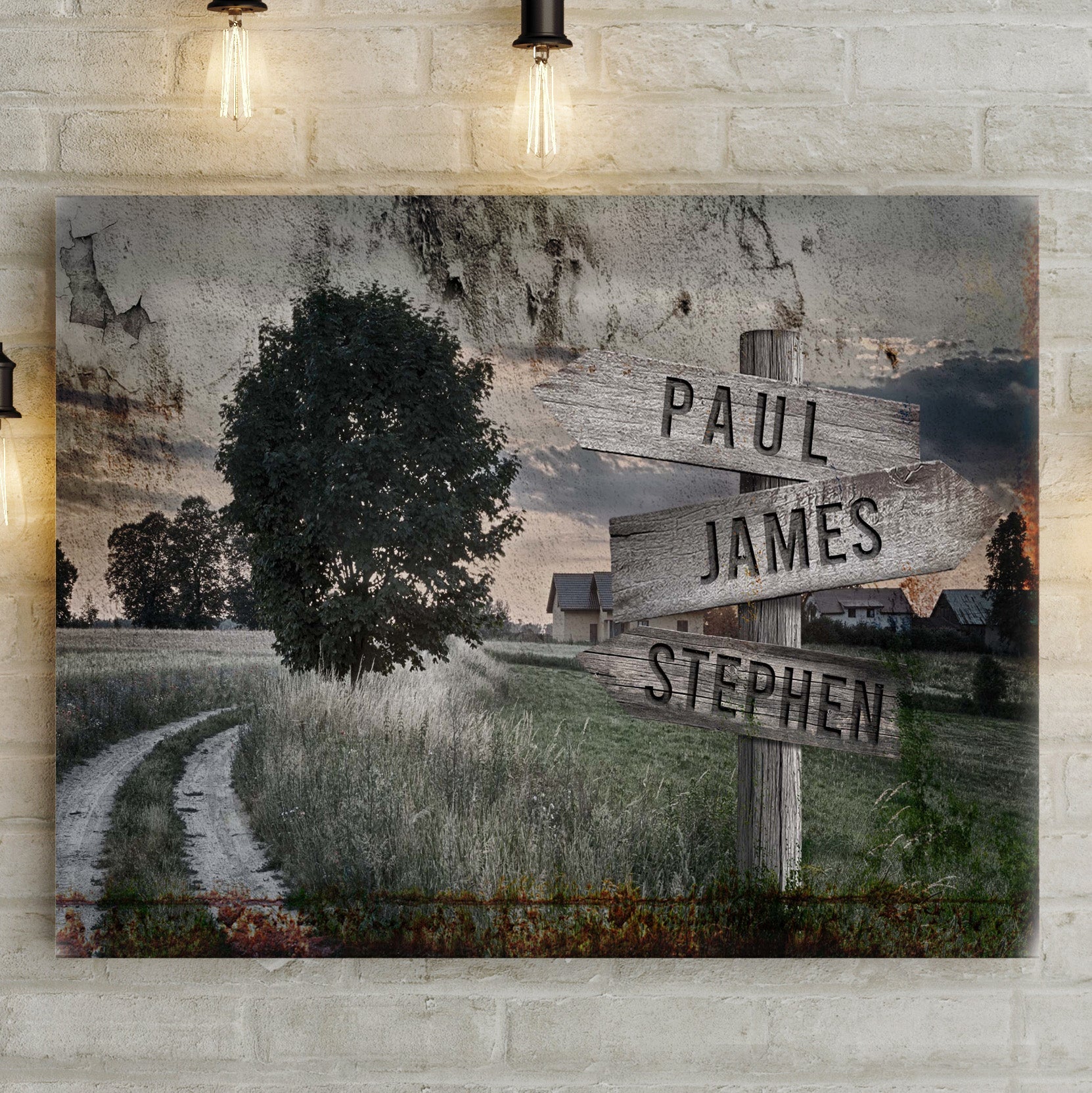 Farmhouse Name Sign