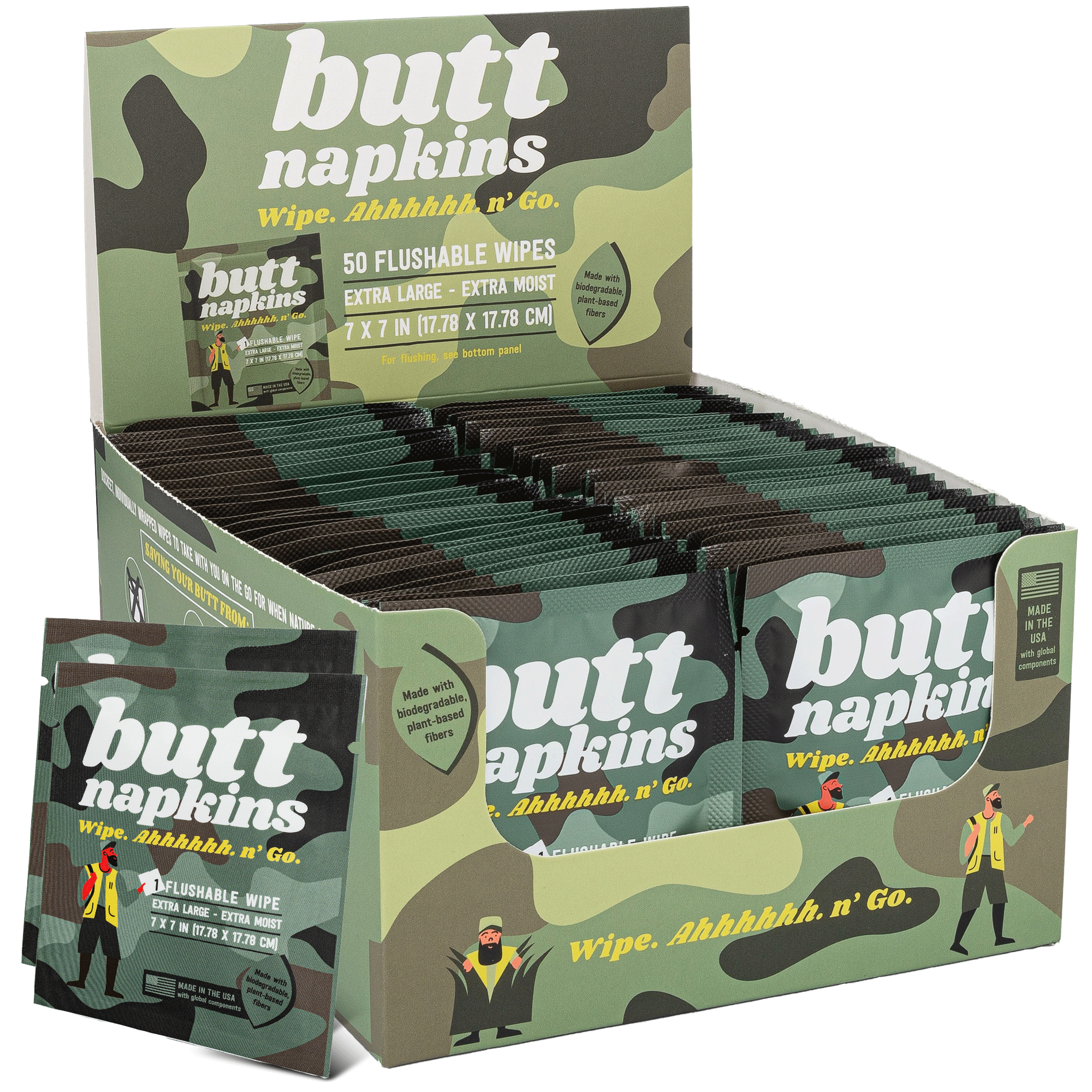 BUTT NAPKINS