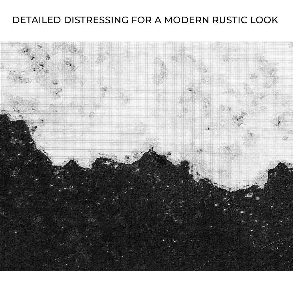 Black And White Painting Canvas Wall Art