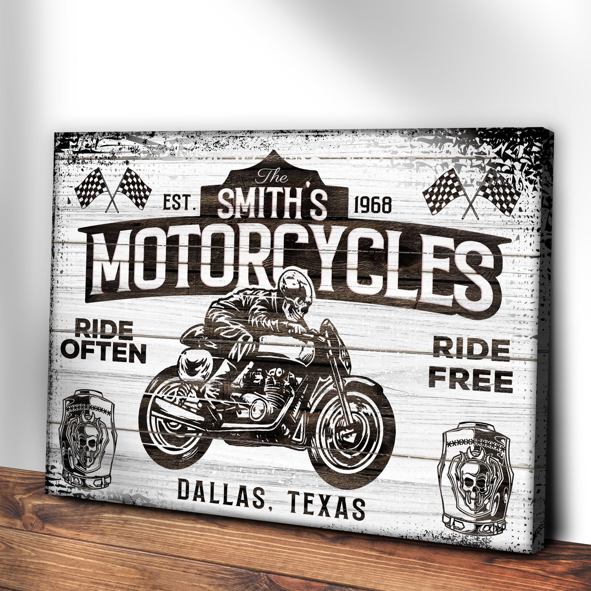 Motorcycle Ride Often Ride Free Sign