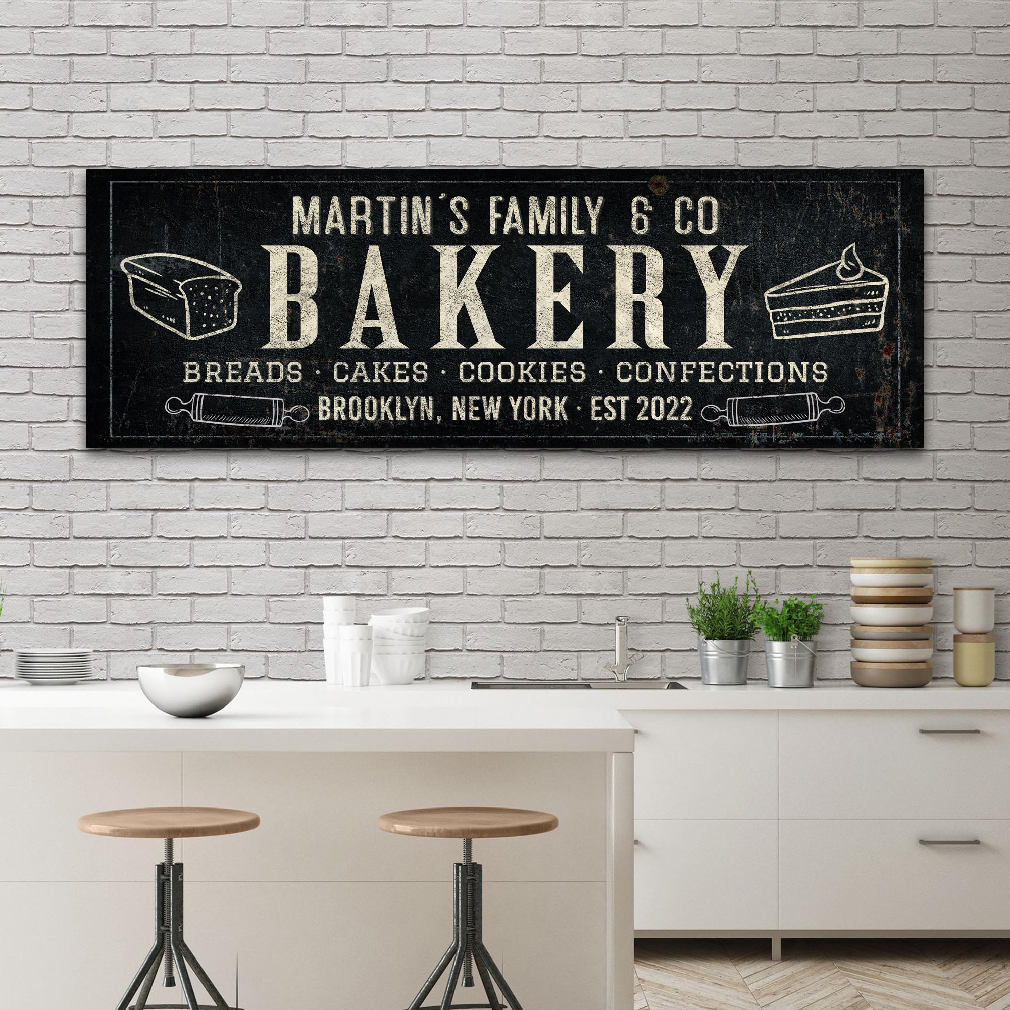 Breads, Cakes, Cookies, Confections Bakery Sign