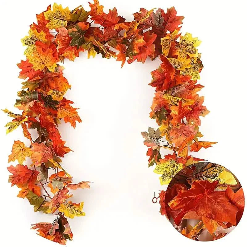 Artificial Maple Leaf Rattan