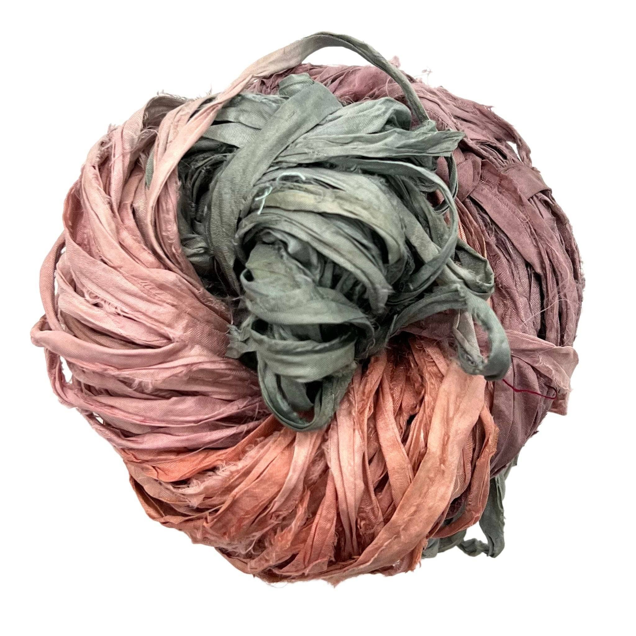 Artisan Recycled Sari Ribbon – Sari Treasures in Every Strand