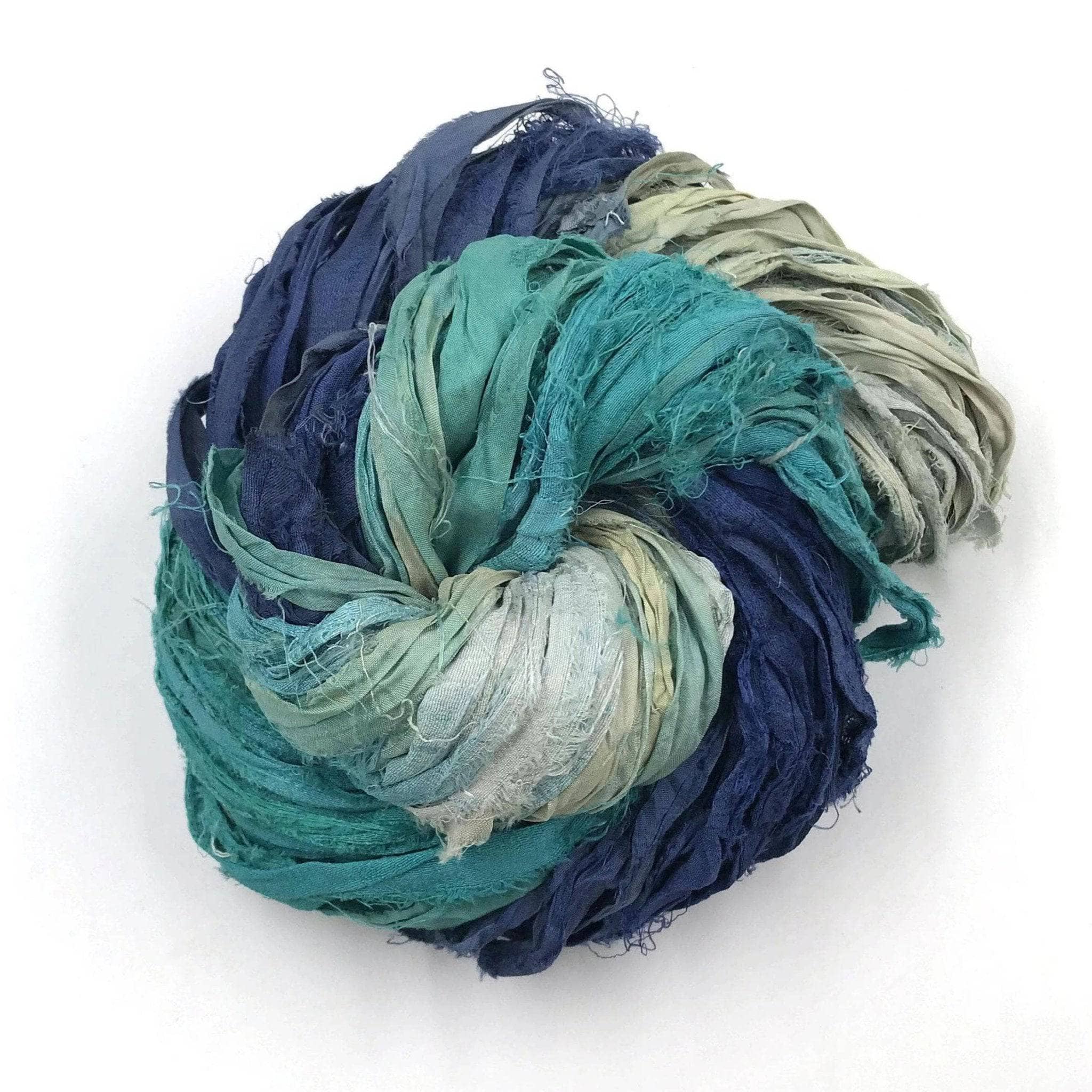 Artisan Recycled Sari Ribbon – Sari Treasures in Every Strand