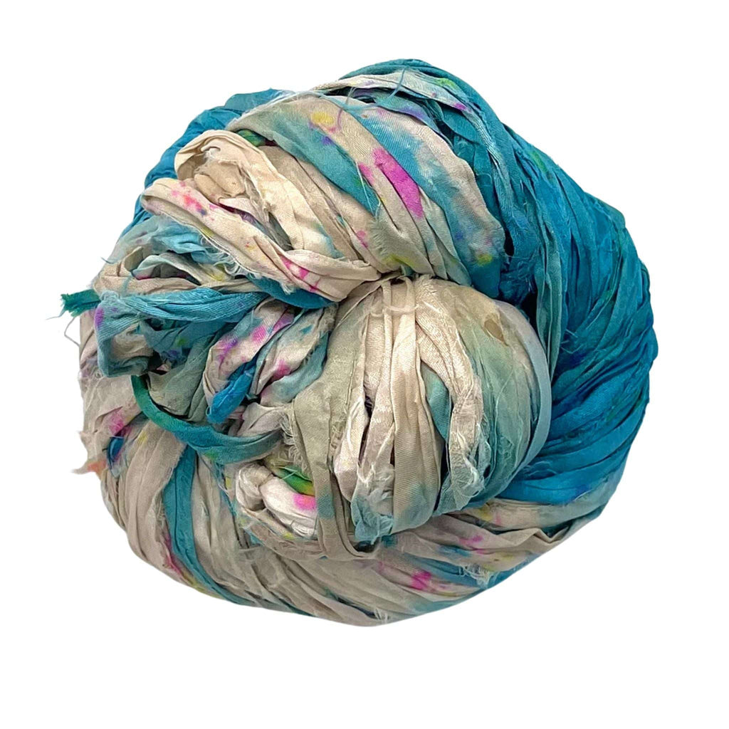 Artisan Recycled Sari Ribbon – Sari Treasures in Every Strand